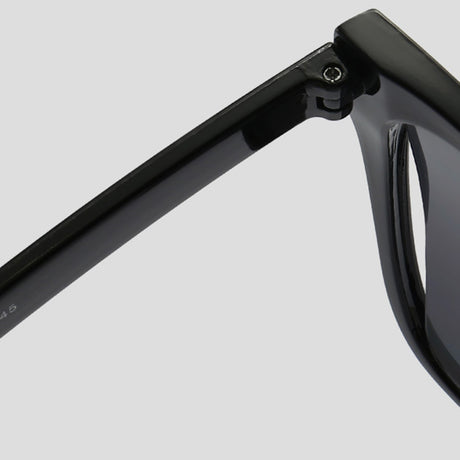 Techsuit Sunglasses (5335), for Women with PC Frame and Lens, Butterfly Shape, Bej / Champagne
