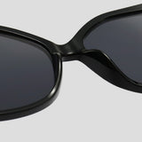 Techsuit Sunglasses (5335), for Women with PC Frame and Lens, Butterfly Shape, Bej / Champagne