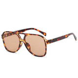 Ochelari de Soare Techsuit (98061), Leopard / Tea, Maro
