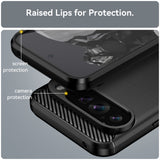 Husa de protectie Techsuit Carbon Silicone compatibil cu Google Pixel 9 Pro XL, Negru