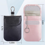 Husa de protectie Techsuit RFID Anti-Theft (AF2) compatibil cu for Cards & Keys, PU Leather, EMF Blocker, Negru