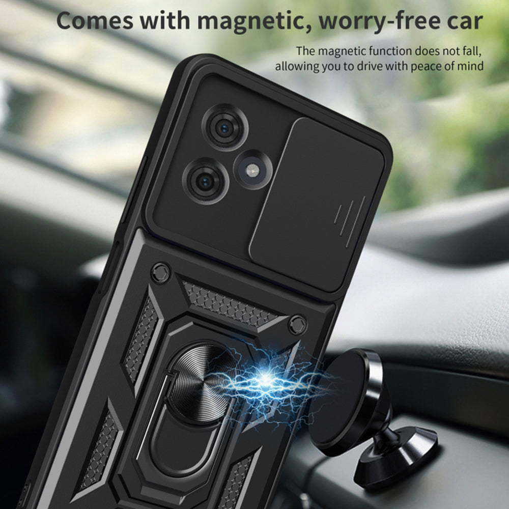 Husa de protectie Techsuit CamShield Series compatibil cu Motorola Moto G54 Power Edition / G64, Negru