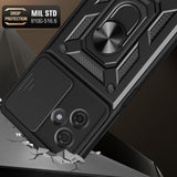 Husa de protectie Techsuit CamShield Series compatibil cu Motorola Moto G54 Power Edition / G64, Negru