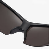 Techsuit Bike Glasses (1806), for Cycling and Sport Outdoor Activities, with UV Protection, Unisex, Negru / Orange Yellow