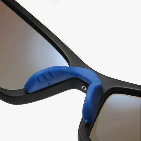 Techsuit Bike Glasses (3047), for Cycling and Sport Outdoor Activities, with UV Protection, Unisex, Negru / Discoloration