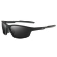 Techsuit Bike Glasses (3047), for Cycling and Sport Outdoor Activities, with UV Protection, Unisex, Negru