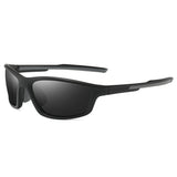 Techsuit Bike Glasses (3047), for Cycling and Sport Outdoor Activities, with UV Protection, Unisex, Negru