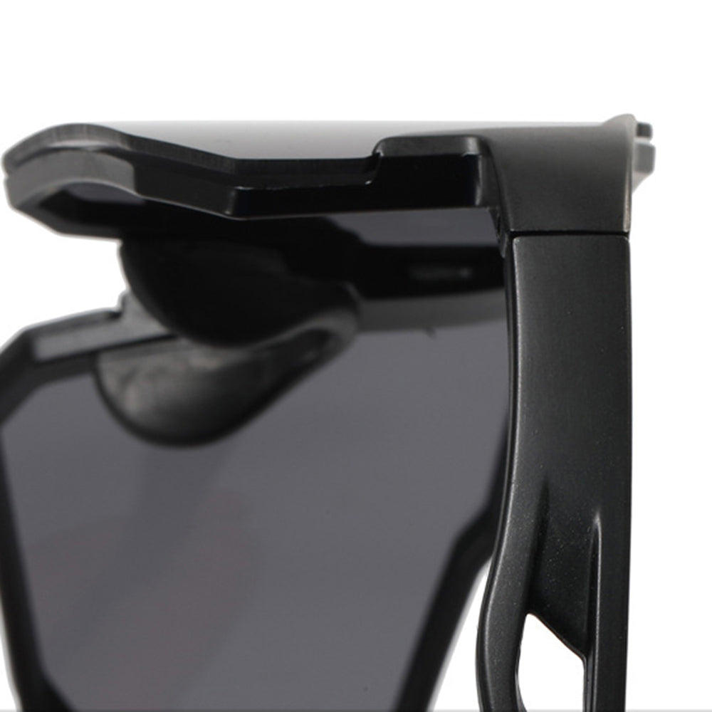 Techsuit Bike Glasses (9337), for Cycling, Sport Outdoor Activities, with UV Protection, PC Frame, Unisex, Negru / Silver