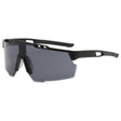 Techsuit Bike Glasses (9963), for Cycling, Sport Outdoor Activities, with PC Frame and Lens, Unisex, Negru