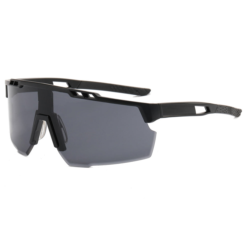 Techsuit Bike Glasses (9963), for Cycling, Sport Outdoor Activities, with PC Frame and Lens, Unisex, Negru