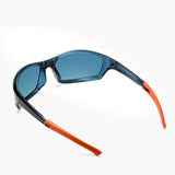 Techsuit Bike Glasses (24101), for Cycling and Sport Outdoor Activities, Polarized, Unisex, Albastru / Light Blue