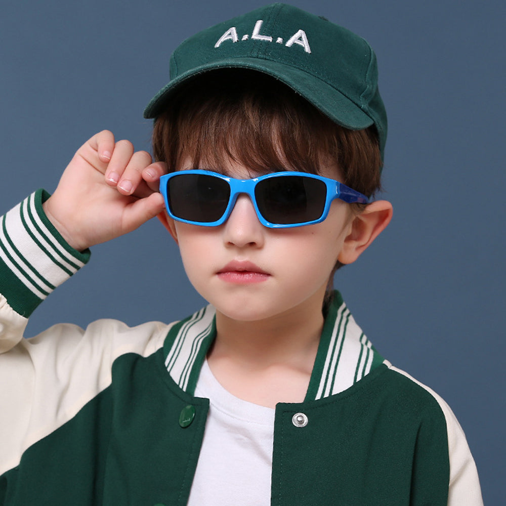 Techsuit Sunglasses Polarised (8202-C30), for Kids, Sport Type, Rose Red / Roz
