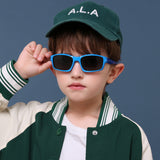 Techsuit Sunglasses Polarised (8202-C30), for Kids, Sport Type, Rose Red / Roz