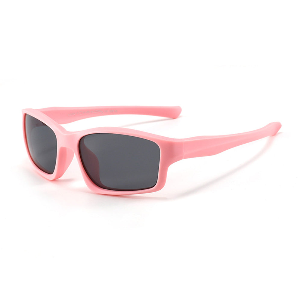Techsuit Sunglasses Polarised (8202-C22), for Kids, Sport Type, Roz