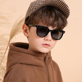 Ochelari de Soare Techsuit (8351-C11), Patrati, Polarizati, Negru