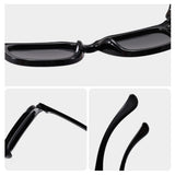 Ochelari de Soare Techsuit (8351-C11), Patrati, Polarizati, Negru