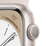 Apple Watch Series 8 GPS 45mm, Starlight (ezüst)