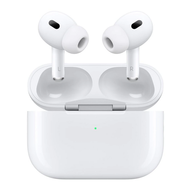 Casti Apple Airpods Pro 2 (2022), True Wireless, Bluetooth, Magsafe, Carcasa Incarcare Wireless, USB-C , alb - NotebookGsm