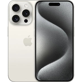 Apple iPhone 15 Pro - White Titanium / 128 GB - NotebookGsm
