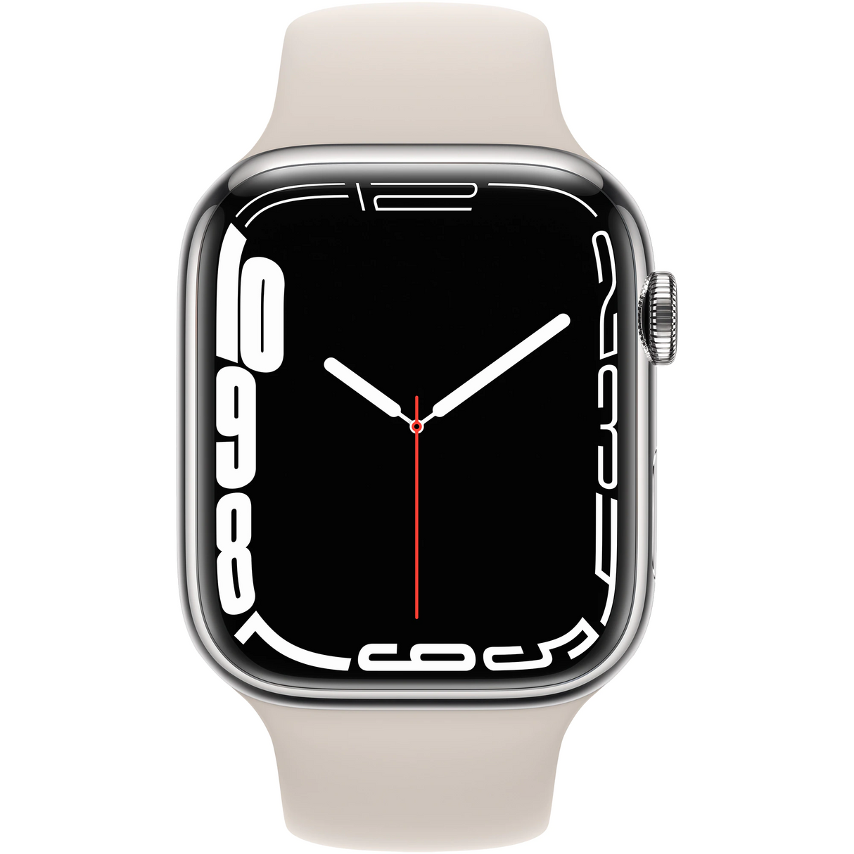 Használt - Apple Watch Series 7 Cellular, 45 mm, Starlight (fehér) - akkumulátor állapota: 90%