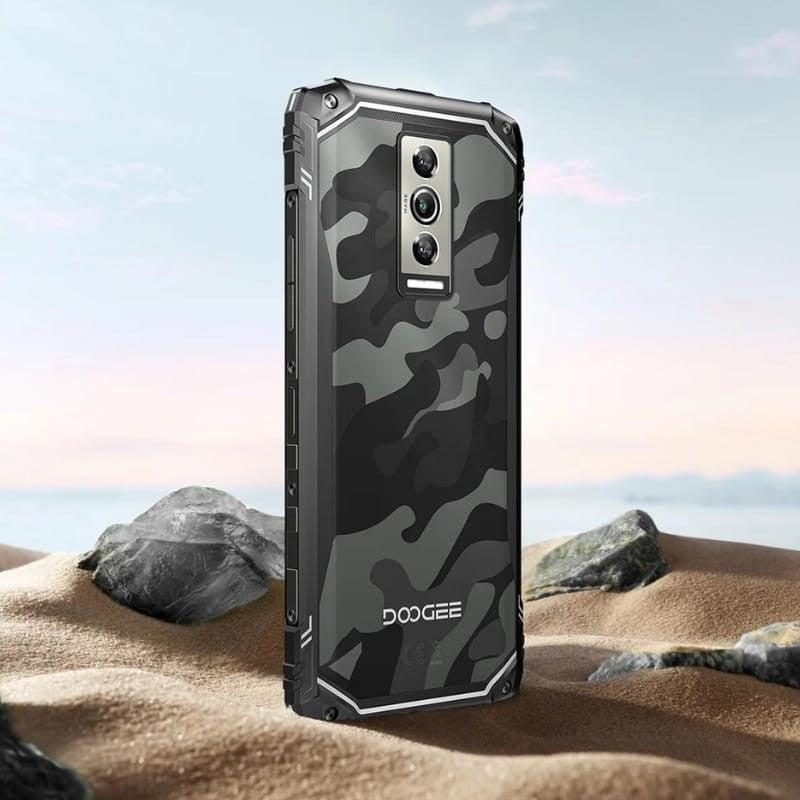 Doogee Blade10 Mobiltelefon, Camouflage Gray, 9GB RAM (4 + 5 extensibil), 128GB ROM