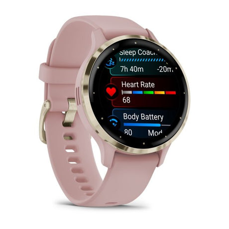 Garmin Venu 3S Okosóra, Wi-Fi, szilikon szíj