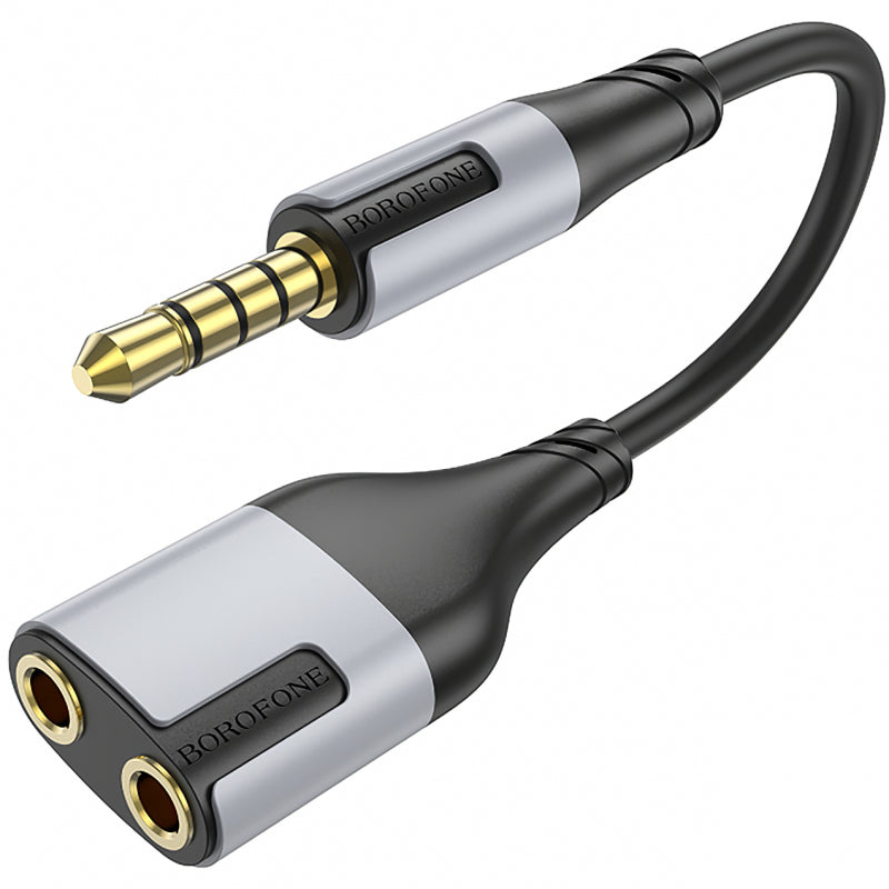 Adaptor Audio 3.5mm - 3.5mm Borofone BL19 Creato