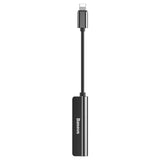 Adaptor Audio Lightning - Lightning / 3.5mm Baseus L52, Negru CALL52-01