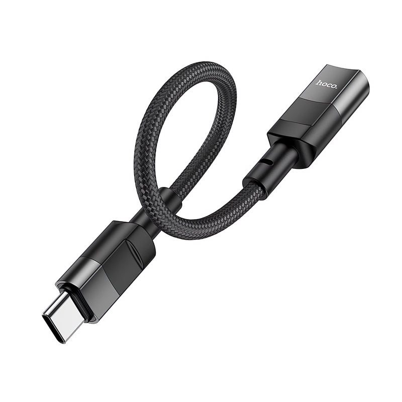 Adaptor OTG USB-C - Lightning HOCO U107, 0.1m