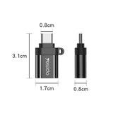 Adaptor OTG USB-C - USB-A Yesido GS06 - Negru - NotebookGsm