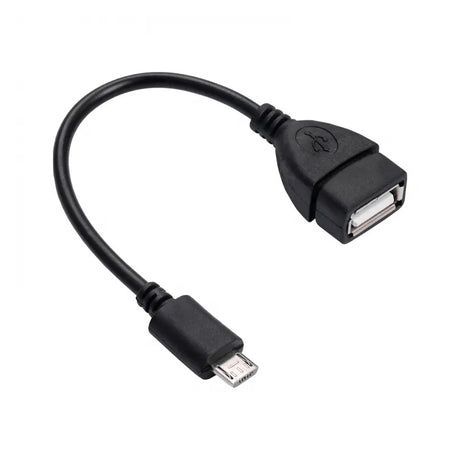 Adaptor OTG USB-A - microUSB Akyga, Negru AK-AD-09