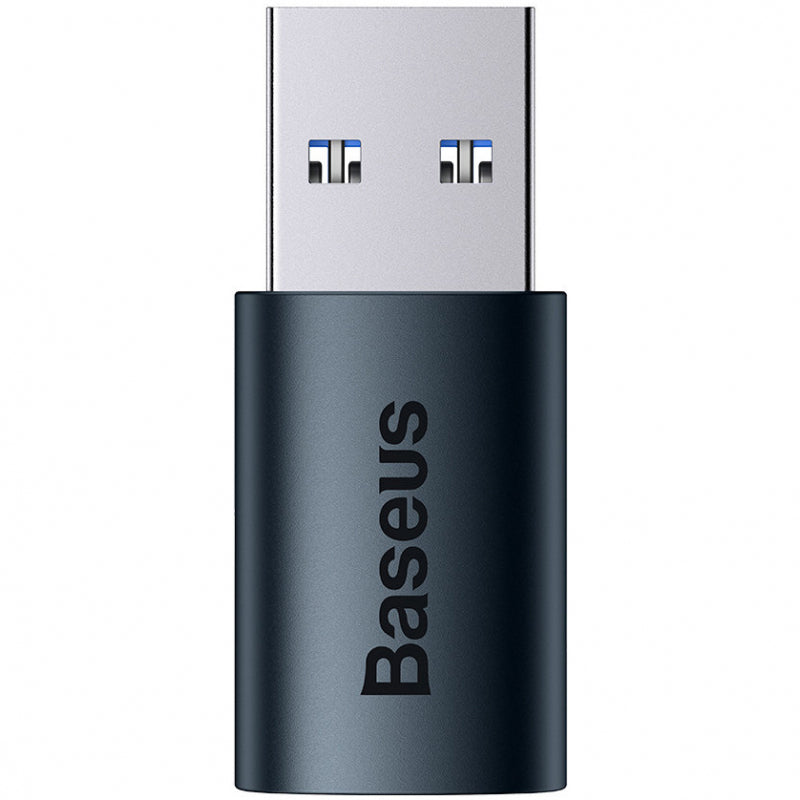 Adaptor OTG USB-C - USB-A Baseus Ingenuity, Albastru ZJJQ000103