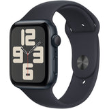 Second hand - Apple Watch SE (2023), GPS, Cellular, Carcasa Midnight Aluminium 44mm, Midnight Sport Band, M/L - NotebookGsm