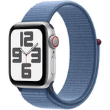 Apple Watch SE (2023), GPS, Silver Aluminiumtok, 40mm, Winter Sport Band