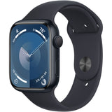 Apple Watch Series 9 GPS, Carcasa Midnight Aluminium 45mm, Midnight Sport Band - M/L - NotebookGsm
