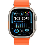 Apple Watch Ultra 2, GPS, Cellular, Carcasa Titanium 49mm, Orange Ocean Band - NotebookGsm