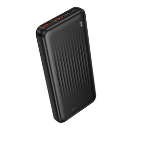 Baterie Externa Borofone BJ80A Clever, 10000mAh, 22.5W, QC + PD, 1 x USB-C - 2 x USB-A - Neagra - NotebookGsm