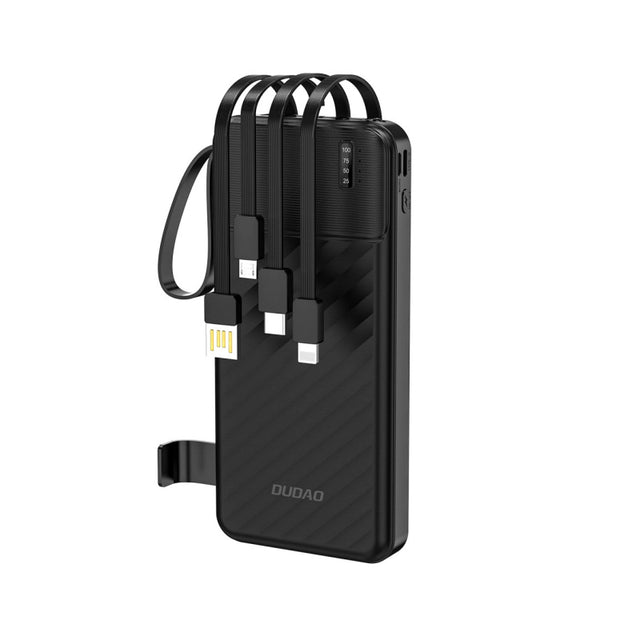 Baterie Externa Dudao K11, 10000mAh, 10W, 1 x Lightning - 1 x microUSB - 1 x USB-A - 1 x USB-C