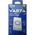 Baterie Externa Wireless Varta, 10000mAh, 18W, QC + PD, 2 x USB-A - 1 x USB-C