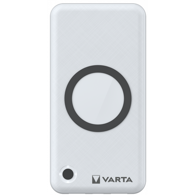 Baterie Externa Wireless Varta, 10000mAh, 18W, QC + PD, 2 x USB-A - 1 x USB-C