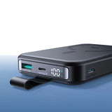 Baterie Externa Wireless Joyroom JR-PBM11, 10000mAh, 22.5W, QC + PD + FQI, 1 x QI - 1 x USB-A - 1 x USB-C