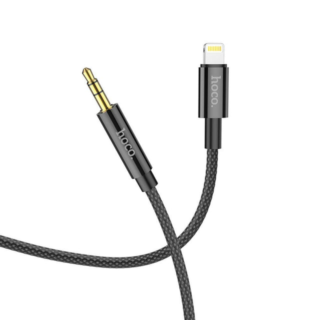 Cablu Audio 3.5mm - Lightning HOCO UPA19, 1m