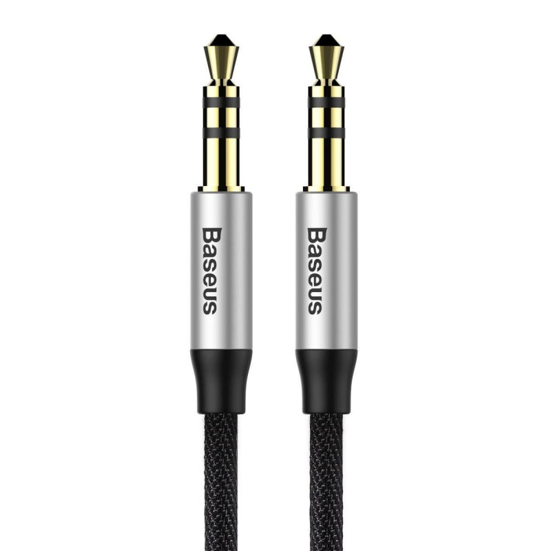 Cablu Audio 3.5mm - 3.5mm Baseus Yiven M30, 1m, Negru CAM30-BS1