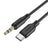 Cablu Audio 3.5mm - USB-C Borofone BL18, 1m