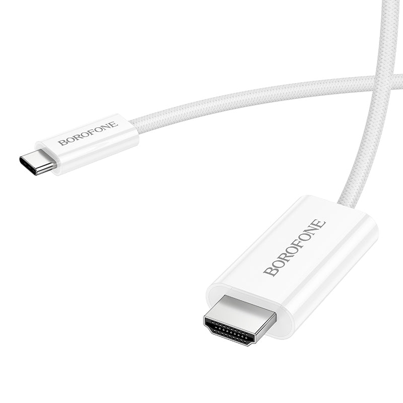 Cablu Audio si Video USB-C - HDMI Borofone DH10, 1.8m