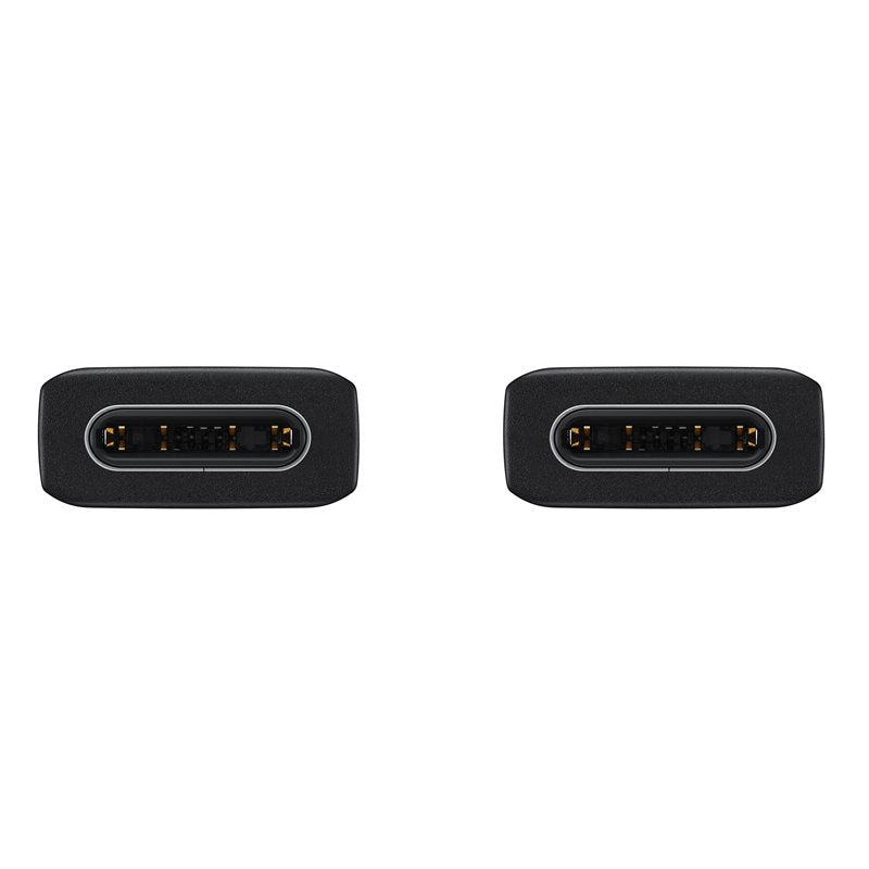 Cablu Date si Incarcare USB-C - USB-C Samsung EP-DA705, 25W, 1m, Negru EP-DA705BBEGWW