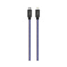 Cablu Date si Incarcare USB-C - Lightning Goui Fashion, 18W, 1m, Bleumarin G-FASHIONC94J