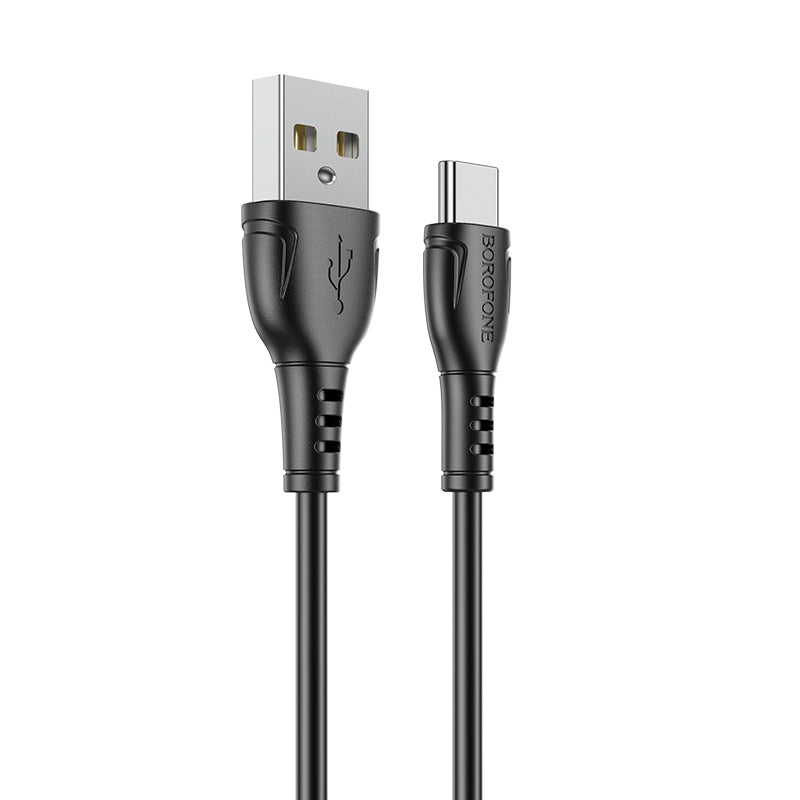 Cablu Date si Incarcare USB-A - USB-C Borofone BX51 Triumph MP, 18W, 1m