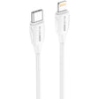 Cablu Date si Incarcare USB-C - Lightning BLUE Power B1BX19, 18W, 1m