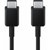 Cablu Date si Incarcare USB-C - USB-C Samsung EP-DA705BBE, 25W, 1m, Negru GP-TOU021RFBBW